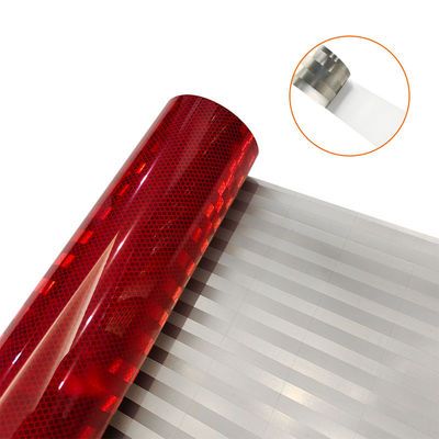 ECE104R cinta reflectante metalizada de color amarillo E11 para seguridad de camiones