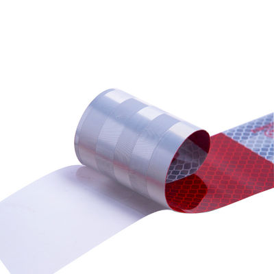 Adhesivo DOT prismático con placa de aluminio para rasgar e imprimir para camiones y remolques
