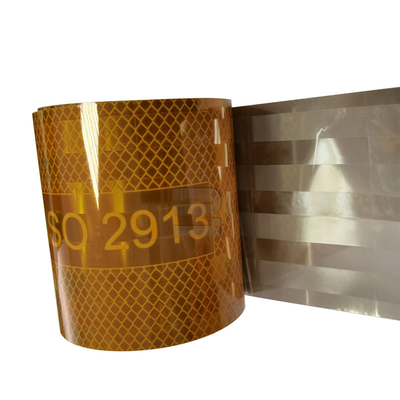 Arabia Saudita 2 pulgadas 3 pulgadas 4 pulgadas * 25m cinta de seguridad metalizada reflectante para camión