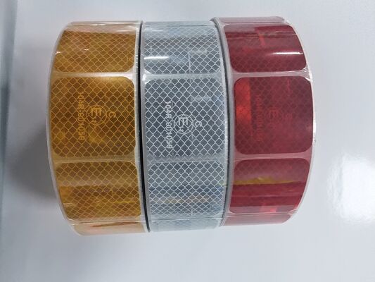 Cintas reflectantes de seguridad vial para vehículos, material reflectante, ECE 104R, para camiones pesados
