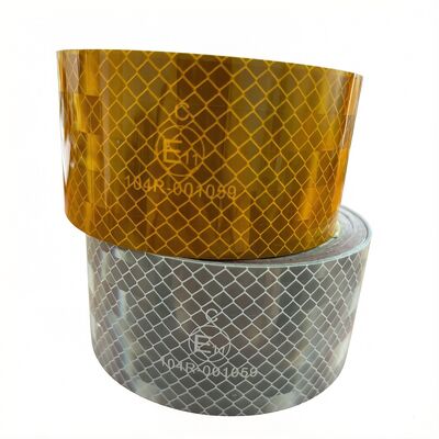 Cintas reflectantes de seguridad vial para vehículos, material reflectante, ECE 104R, para camiones pesados