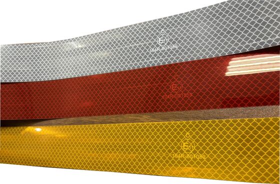 Cintas reflectantes de seguridad vial para vehículos, material reflectante, ECE 104R, para camiones pesados