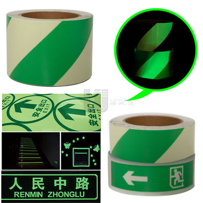 Factory Wholesale PVC Glow In The Dark Reflective Vinyl Photoluminescent Film Roll