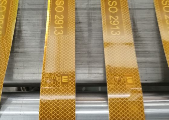 Cinta reflexiva retra adhesiva de la evidencia de SASO 2913 para el camión