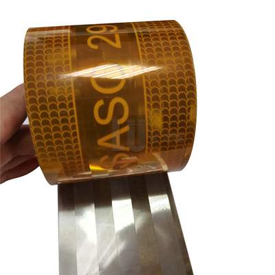 Camiones y vehículos Material de PVC PET Aluminizante SASO 2913 Cintas reflectantes Adhesivos de radio