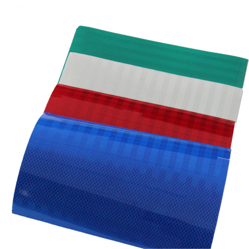 Acrílico de alta visibilidad de grado de ingeniero película reflectante micro prismática material de vinilo EGP hoja reflectante para señal de tráfico
