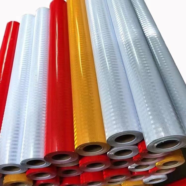 Láminas reflectantes prismáticas de PVC para hacer señales o marcas reflectantes duraderas durante 1 año