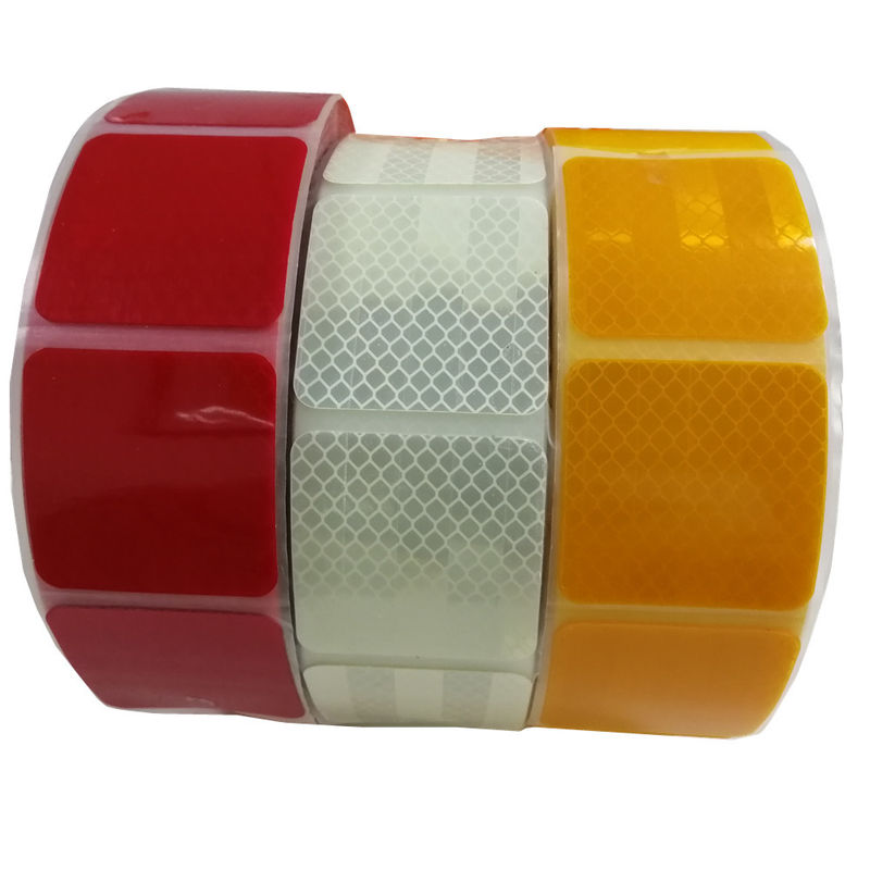 Logotipo personalizado de alta visibilidad ECE 104 R Cinta de corte semicircular PET Segmentada Precortada Cinta reflectiva de corte personalizada