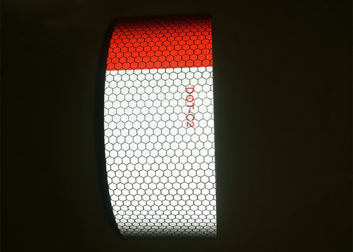 La alta reflectividad 250 Cd/lux/sq.m puntea la cinta reflexiva C2 para B2B - Hefei Lu Zheng Tong Science And Technology Co. , LTD