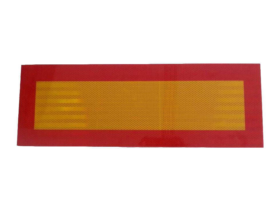 Vehicle Safety Sticker Reflective Rear Marking Plate Truck Class 1 Sticker Reflective Tape