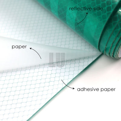 HIP PMMA Grado Prismático Reflector Hojas de vinilo Imprimible Retro para señales de seguridad de gran distancia