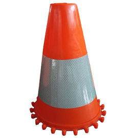 OEM Diseño reflejo de la manija del cono de tráfico fabricante adhesivo autoadhesivo adhesivo pegajoso para el cuello de tráfico del cono de la carretera