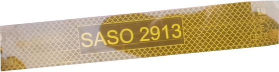 SASO 2913 Adhesive Retro Reflective Conspicuity Tape For Truck